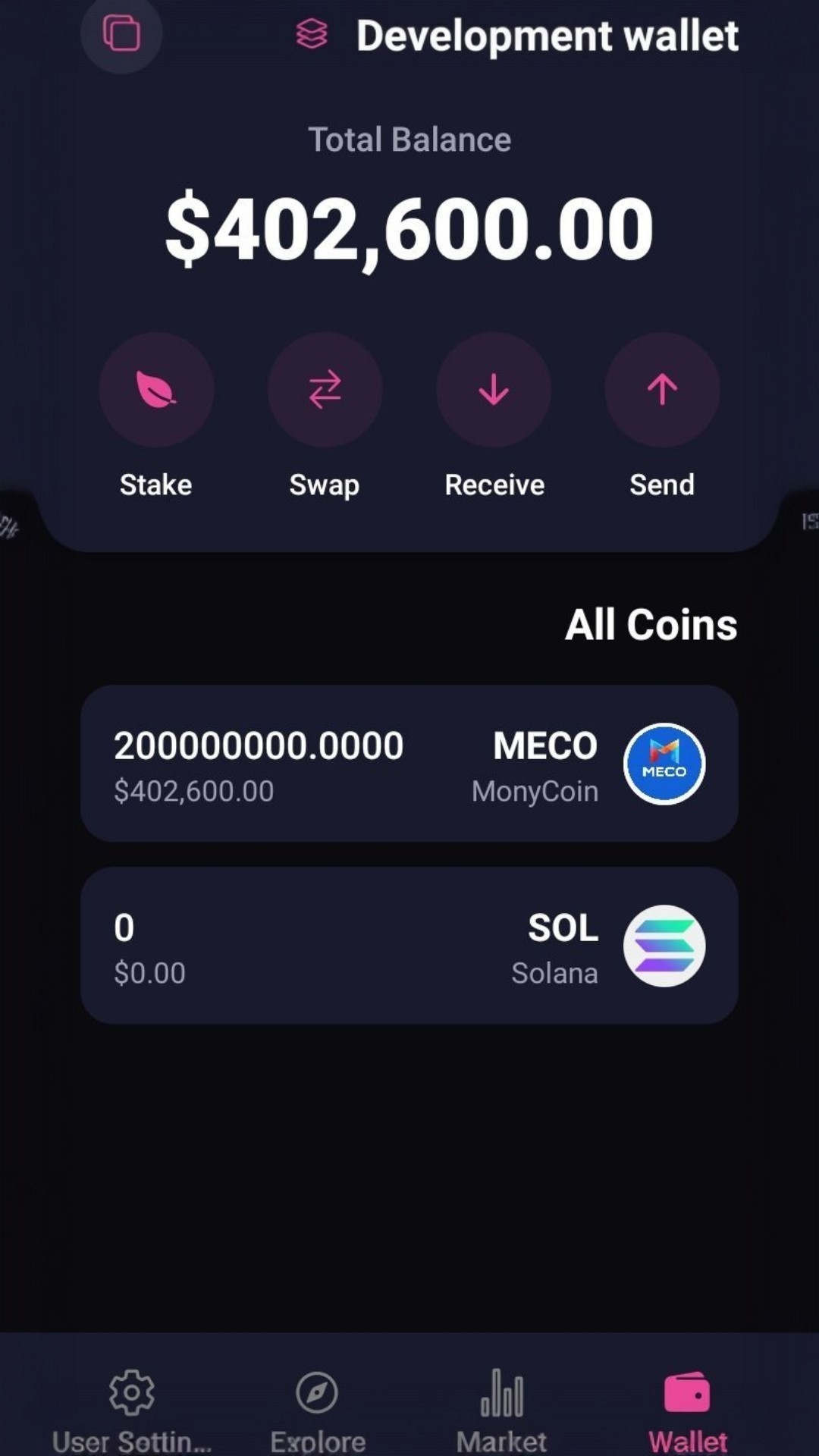 MECO Wallet Screenshot 10