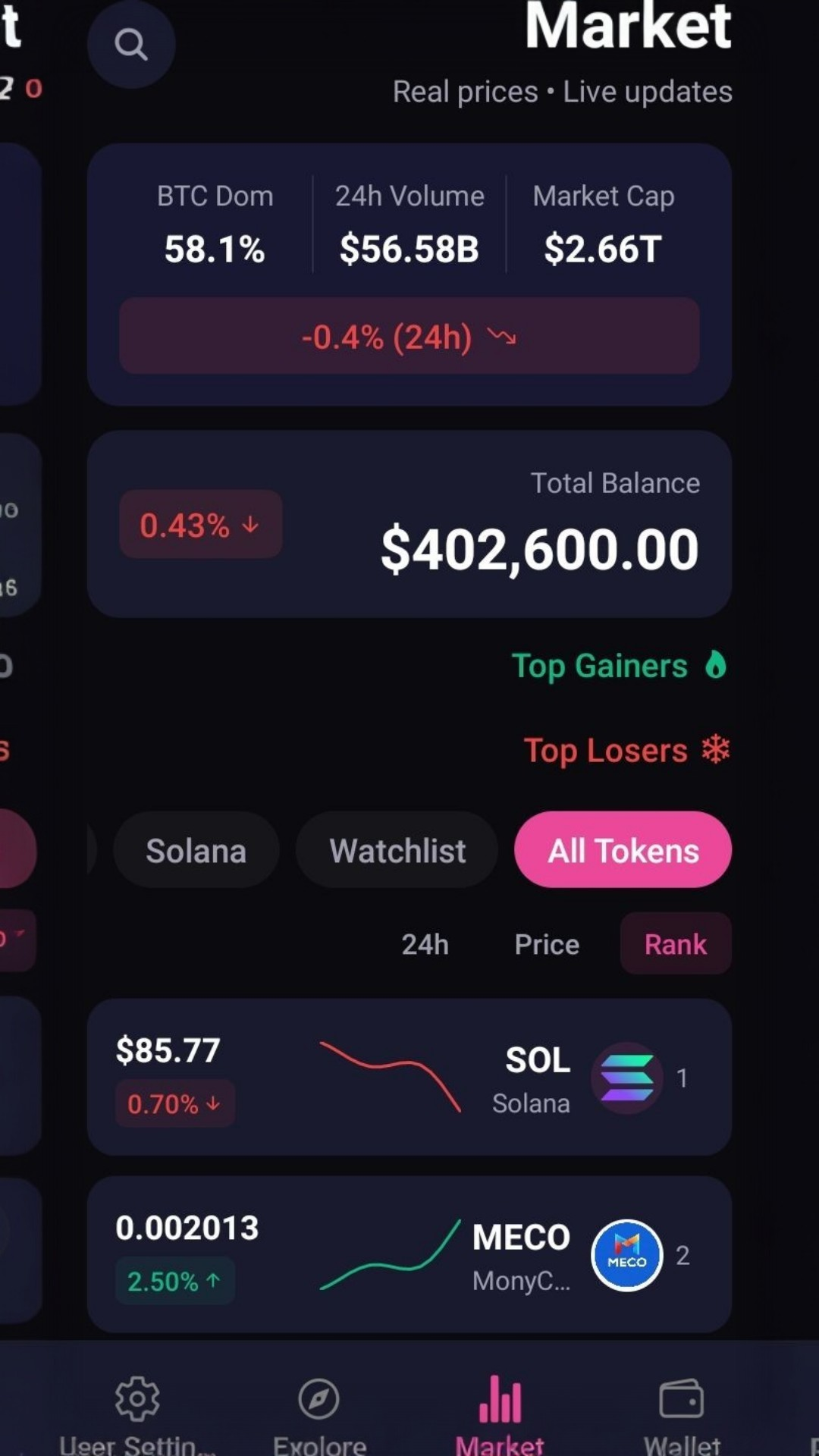 MECO Wallet Screenshot 4