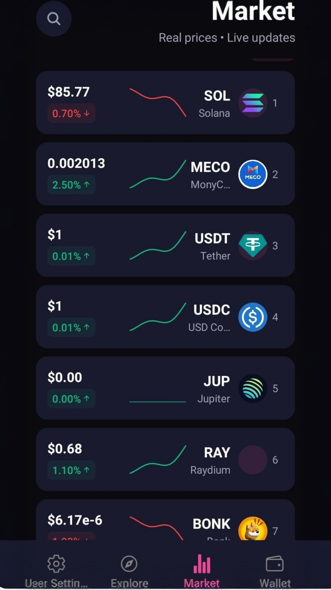 MECO Wallet Screenshot 6